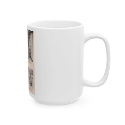 Eve Meyer #27 (Vintage Female Icon) White Coffee Mug - Go Mug Yourself