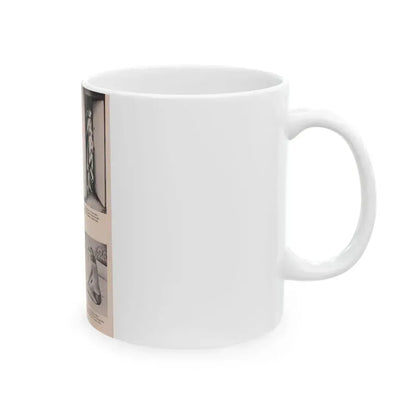 Eve Meyer #27 (Vintage Female Icon) White Coffee Mug - Go Mug Yourself
