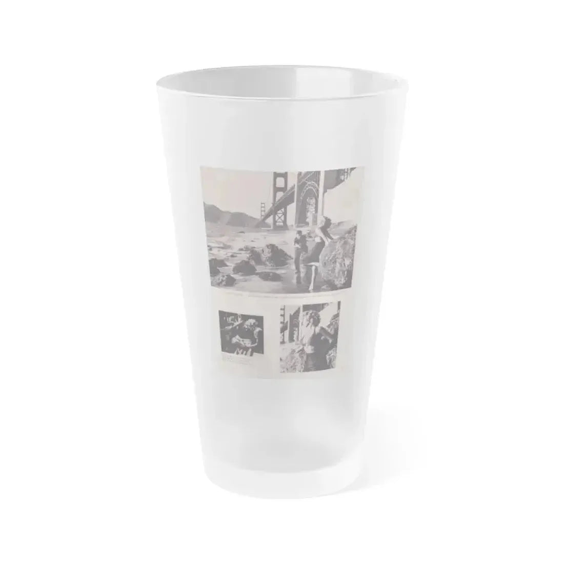 Eve Meyer #28 (Vintage Female Icon) Frosted Pint Glass 16oz 16oz Frosted - Go Mug Yourself