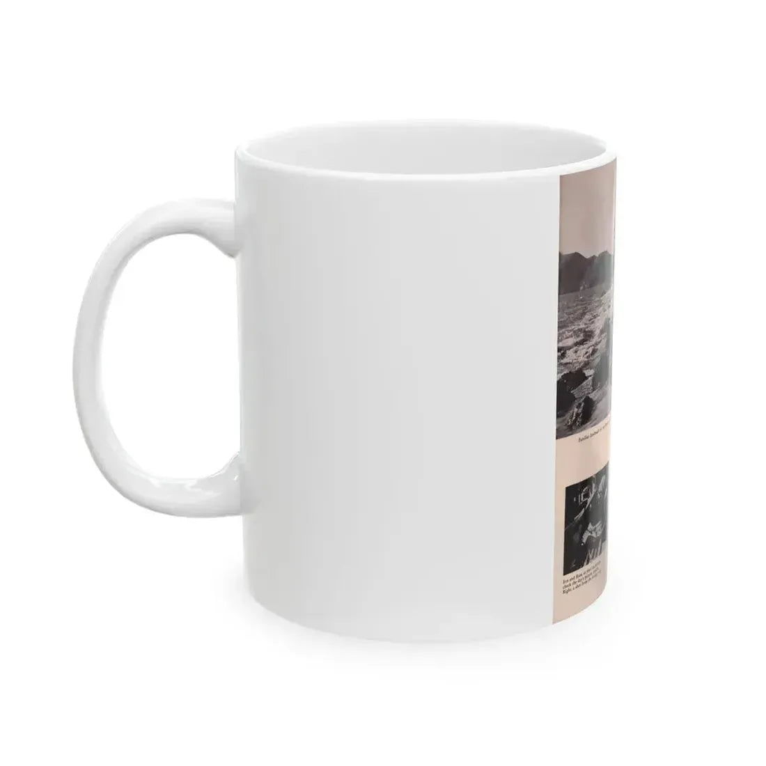 Eve Meyer #28 (Vintage Female Icon) White Coffee Mug - Go Mug Yourself