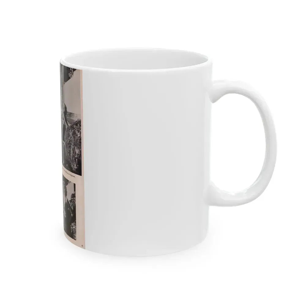 Eve Meyer #28 (Vintage Female Icon) White Coffee Mug - Go Mug Yourself