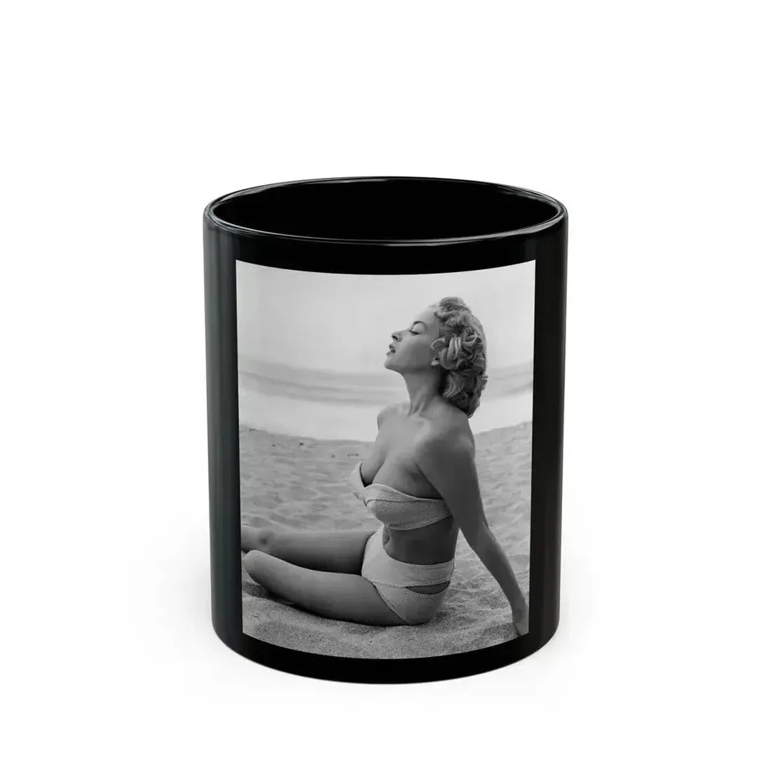 Eve Meyer #29 (Vintage Female Icon) Black Coffee Mug 11oz - Go Mug Yourself