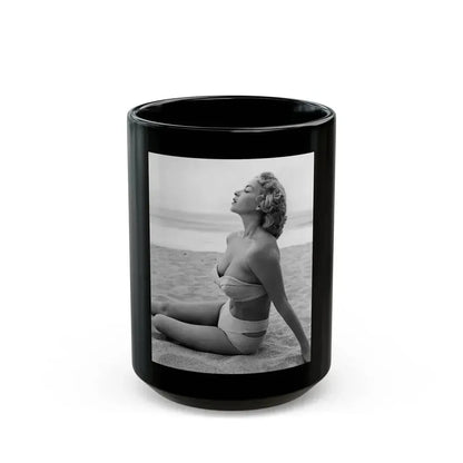 Eve Meyer #29 (Vintage Female Icon) Black Coffee Mug 15oz - Go Mug Yourself