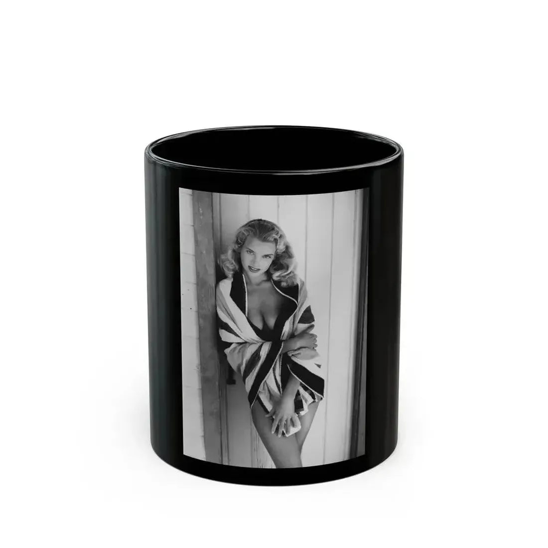 Eve Meyer #30 (Vintage Female Icon) Black Coffee Mug 11oz - Go Mug Yourself