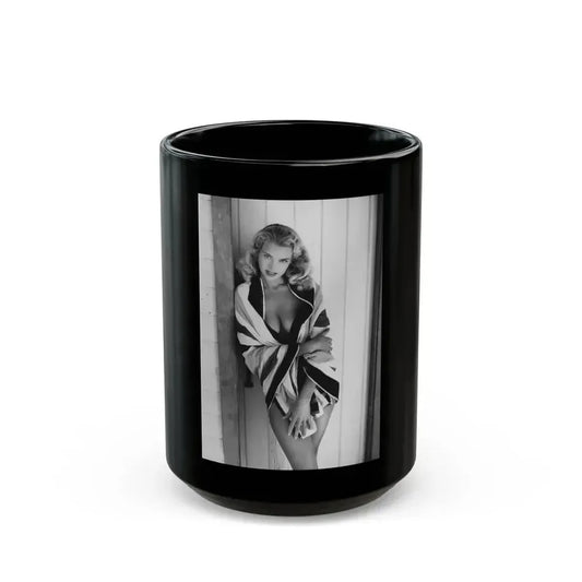 Eve Meyer #30 (Vintage Female Icon) Black Coffee Mug 15oz - Go Mug Yourself