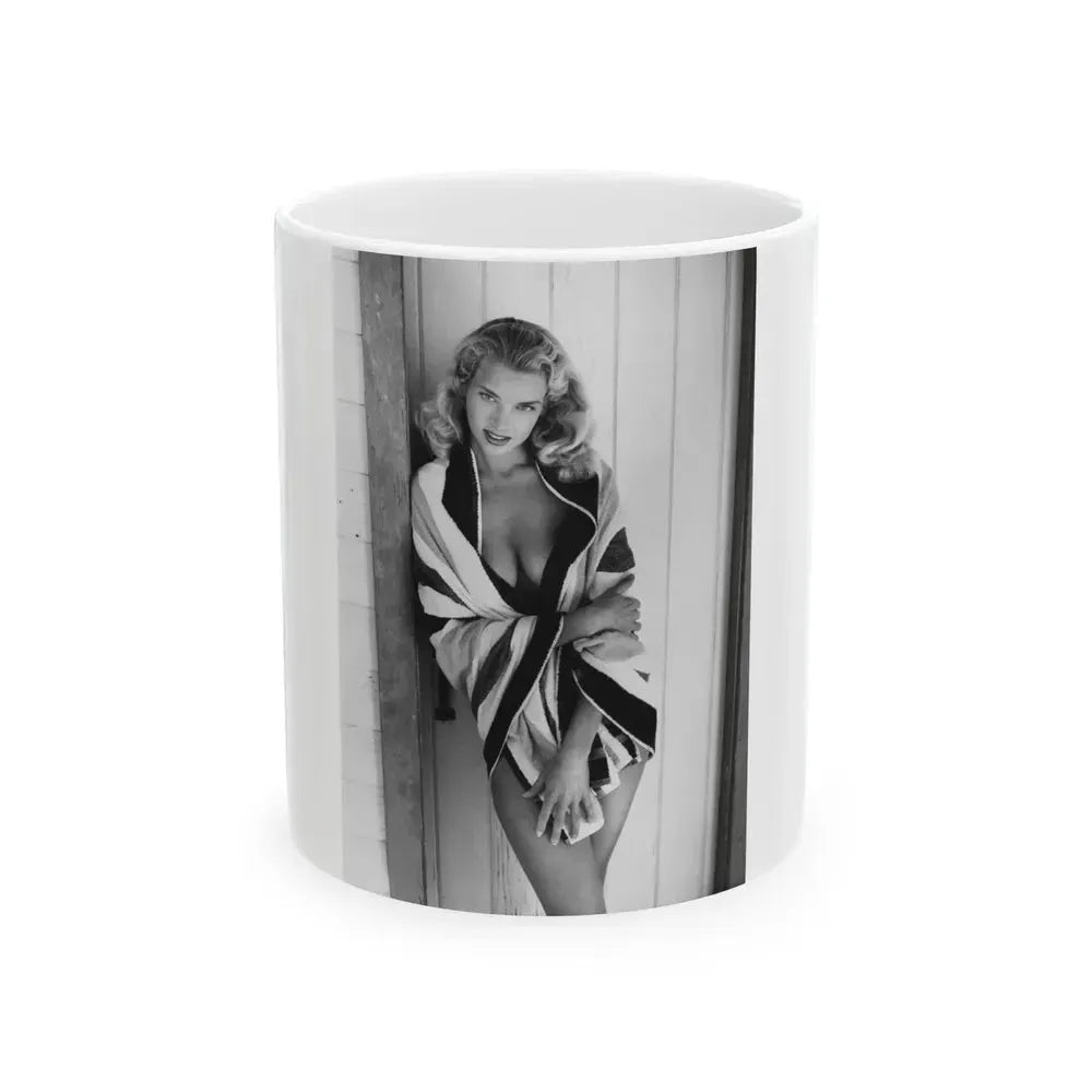 Eve Meyer #30 (Vintage Female Icon) White Coffee Mug 11oz - Go Mug Yourself