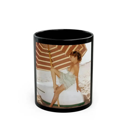 Eve Meyer #31 (Vintage Female Icon) Black Coffee Mug 11oz - Go Mug Yourself