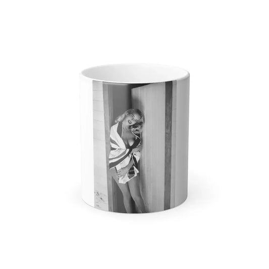 Eve Meyer #32 (Vintage Female Icon) Color Changing Coffee Mug 11oz - Go Mug Yourself