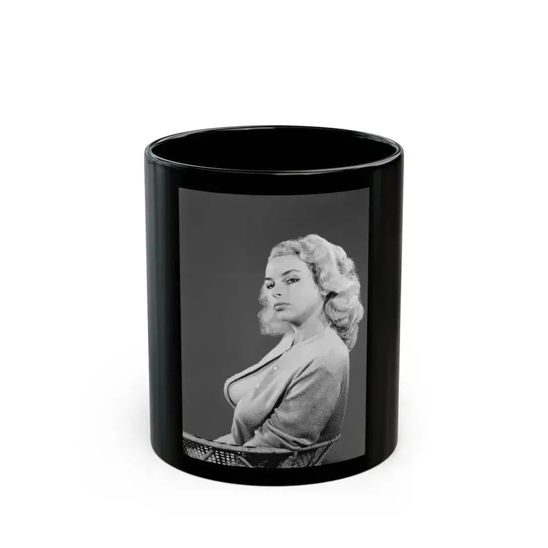Eve Meyer #33 (Vintage Female Icon) Black Coffee Mug 11oz - Go Mug Yourself