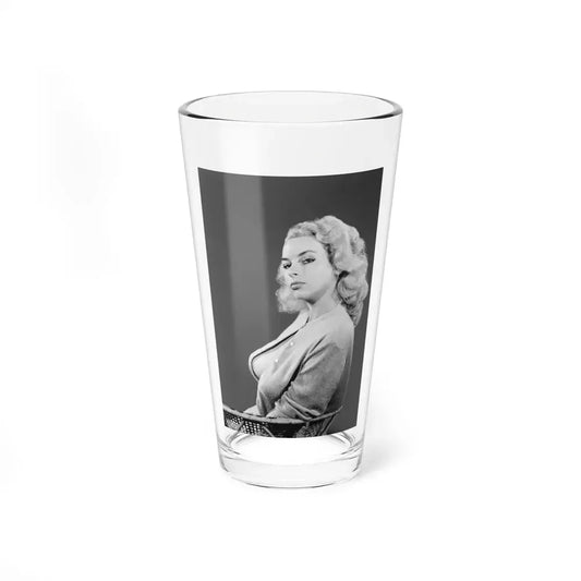 Eve Meyer #33 (Vintage Female Icon) Pint Glass 16oz 16oz - Go Mug Yourself