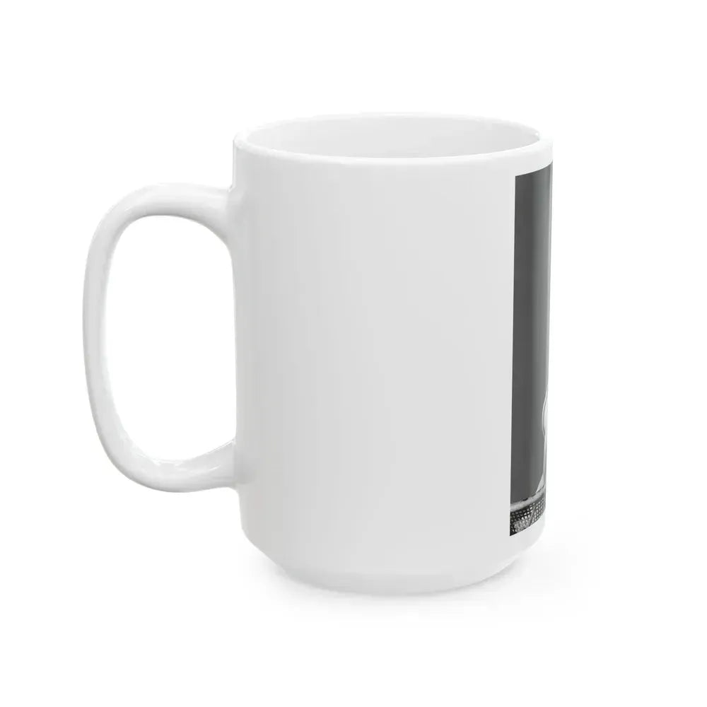 Eve Meyer #33 (Vintage Female Icon) White Coffee Mug - Go Mug Yourself