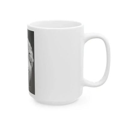 Eve Meyer #33 (Vintage Female Icon) White Coffee Mug - Go Mug Yourself