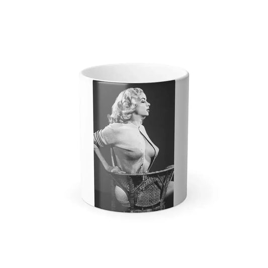 Eve Meyer #34 (Vintage Female Icon) Color Changing Coffee Mug 11oz - Go Mug Yourself
