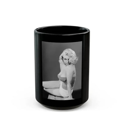 Eve Meyer #35 (Vintage Female Icon) Black Coffee Mug 15oz - Go Mug Yourself