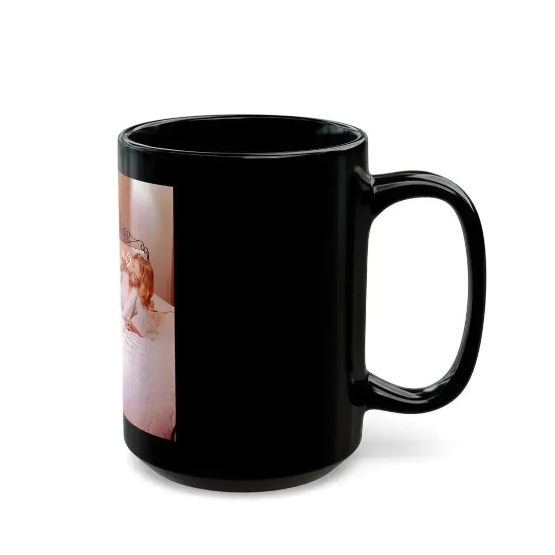 Eve Meyer #36 (Vintage Female Icon) Black Coffee Mug - Go Mug Yourself