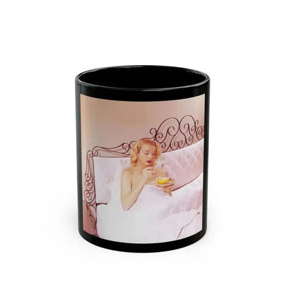 Eve Meyer #37 (Vintage Female Icon) Black Coffee Mug 11oz - Go Mug Yourself