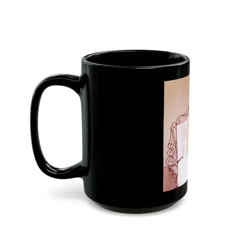 Eve Meyer #37 (Vintage Female Icon) Black Coffee Mug - Go Mug Yourself