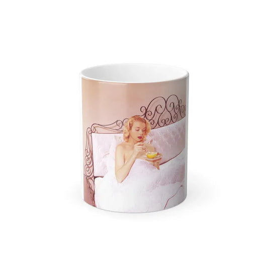 Eve Meyer #37 (Vintage Female Icon) Color Changing Coffee Mug 11oz - Go Mug Yourself