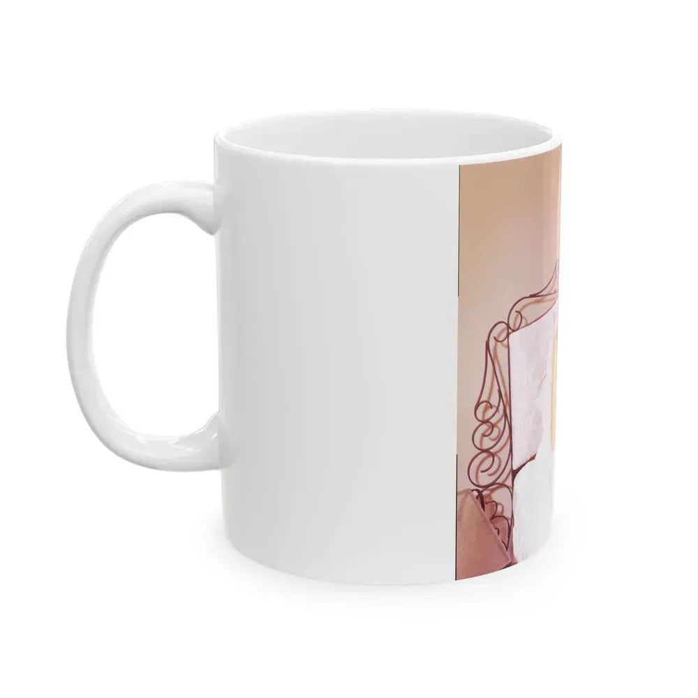 Eve Meyer #37 (Vintage Female Icon) White Coffee Mug - Go Mug Yourself