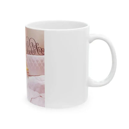 Eve Meyer #37 (Vintage Female Icon) White Coffee Mug - Go Mug Yourself