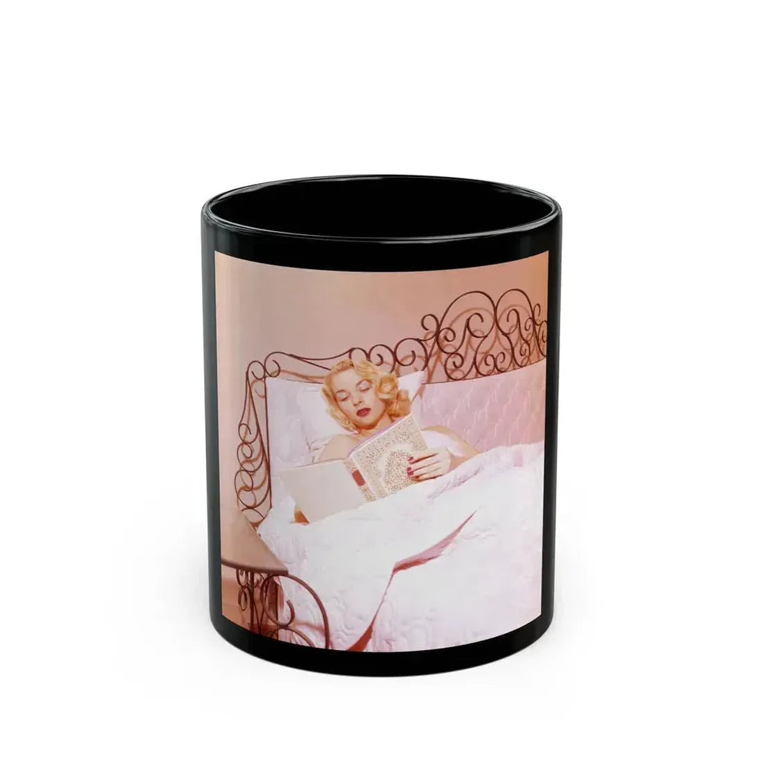 Eve Meyer #38 (Vintage Female Icon) Black Coffee Mug 11oz - Go Mug Yourself