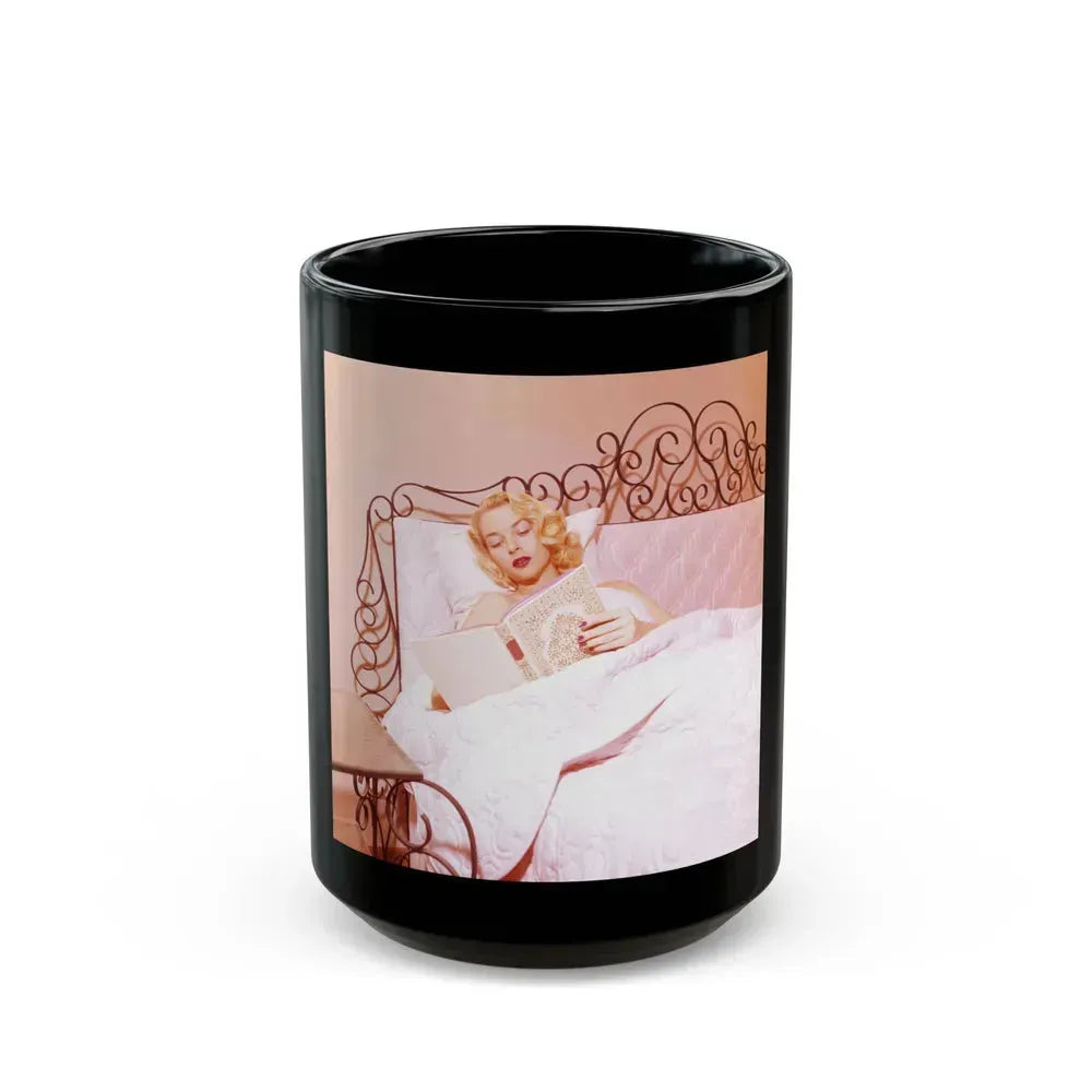 Eve Meyer #38 (Vintage Female Icon) Black Coffee Mug 15oz - Go Mug Yourself