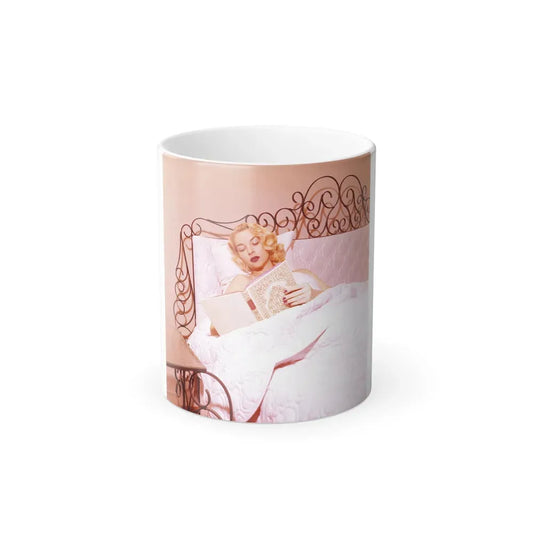 Eve Meyer #38 (Vintage Female Icon) Color Changing Coffee Mug 11oz - Go Mug Yourself