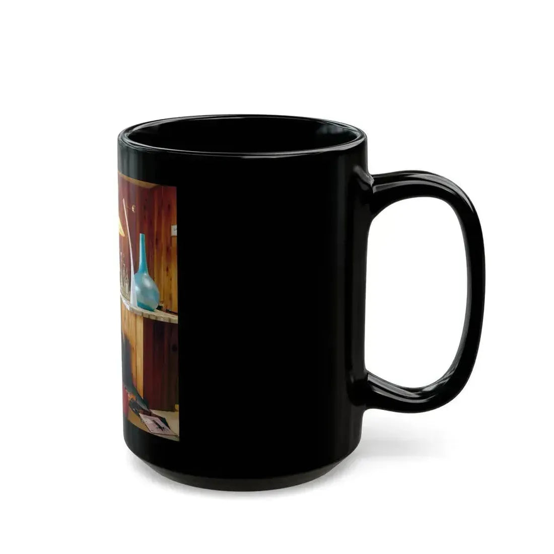 Eve Meyer #39 (Vintage Female Icon) Black Coffee Mug - Go Mug Yourself
