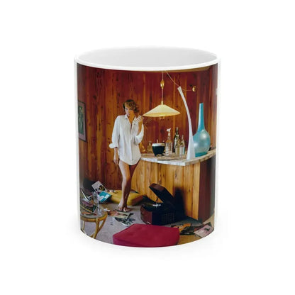 Eve Meyer #39 (Vintage Female Icon) White Coffee Mug 11oz - Go Mug Yourself