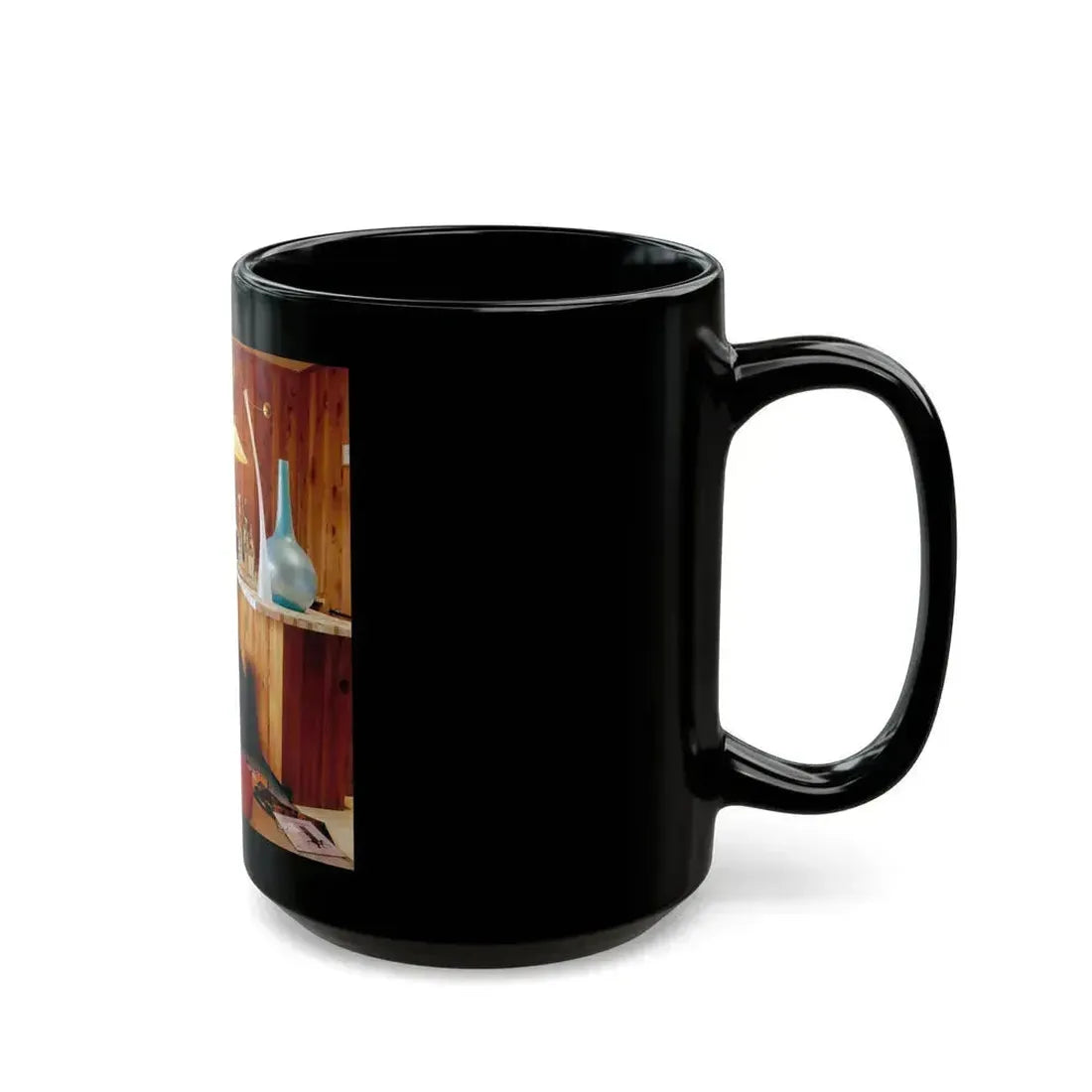 Eve Meyer #40 (Vintage Female Icon) Black Coffee Mug - Go Mug Yourself