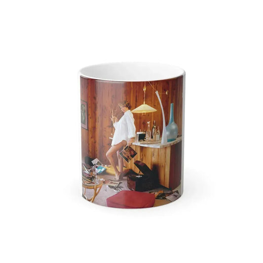 Eve Meyer #40 (Vintage Female Icon) Color Changing Coffee Mug 11oz - Go Mug Yourself