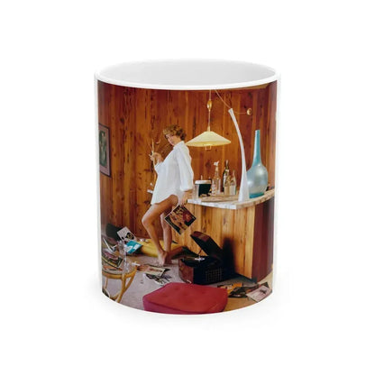 Eve Meyer #40 (Vintage Female Icon) White Coffee Mug 11oz - Go Mug Yourself