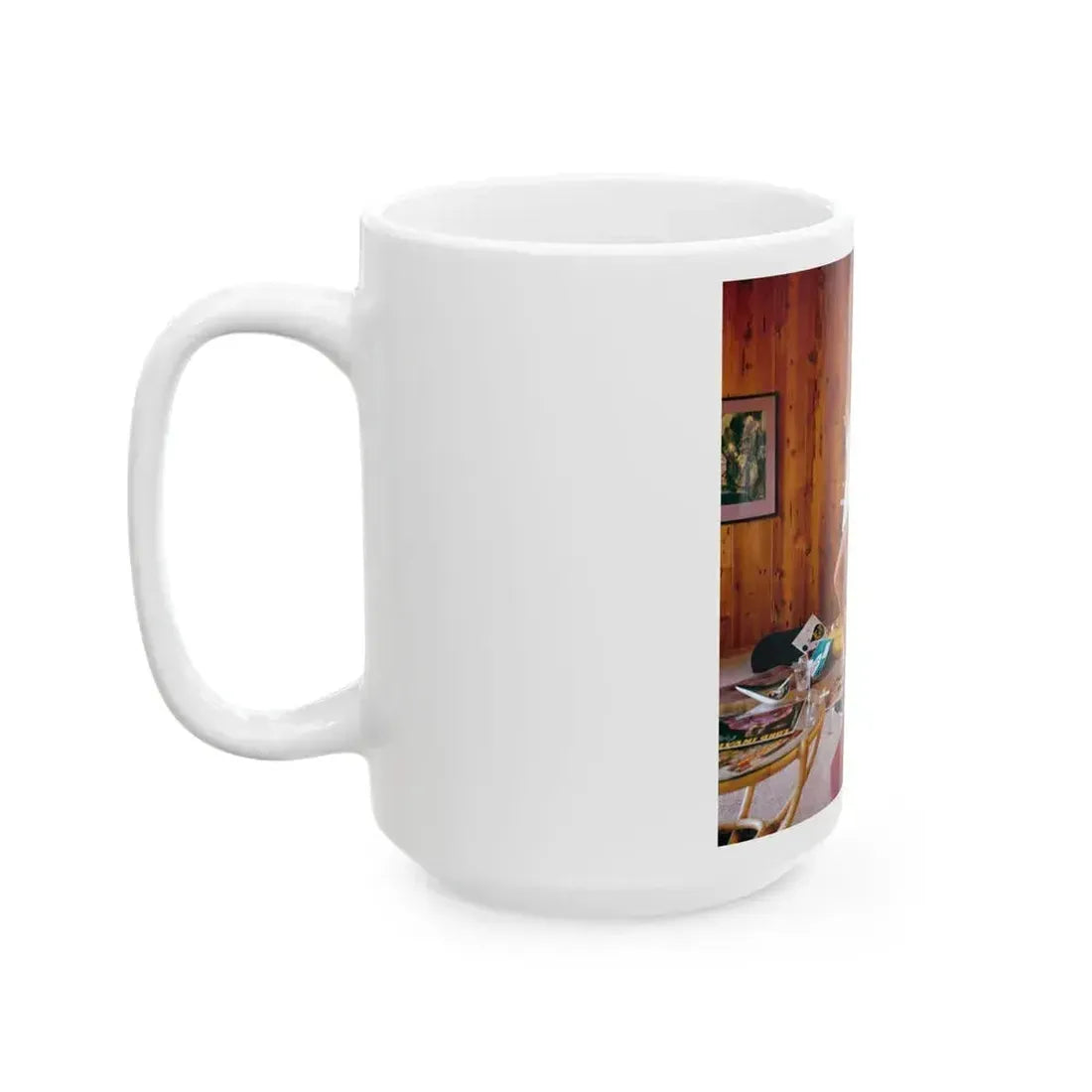 Eve Meyer #40 (Vintage Female Icon) White Coffee Mug - Go Mug Yourself