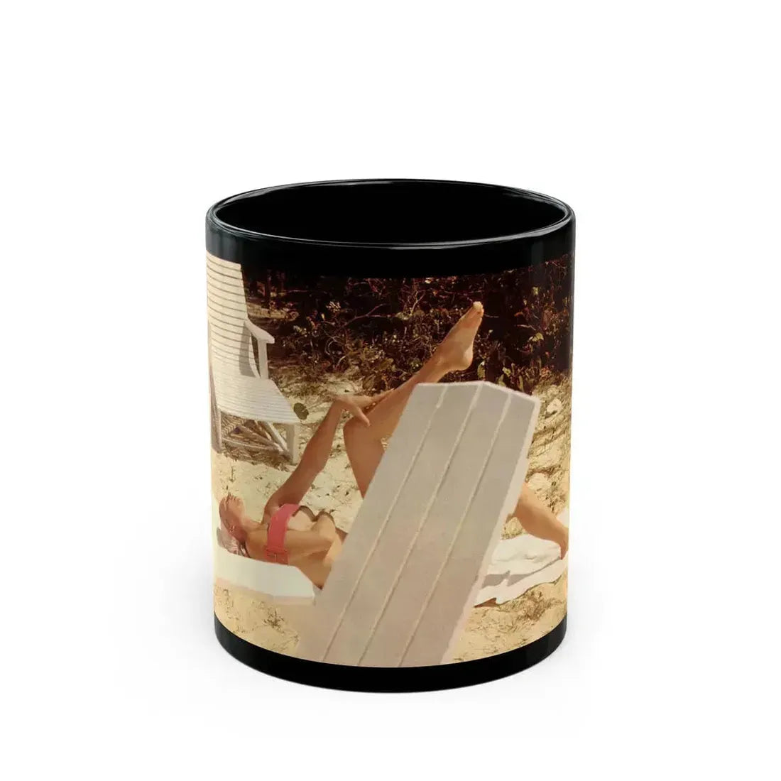 Eve Meyer #41 (Vintage Female Icon) Black Coffee Mug 11oz - Go Mug Yourself