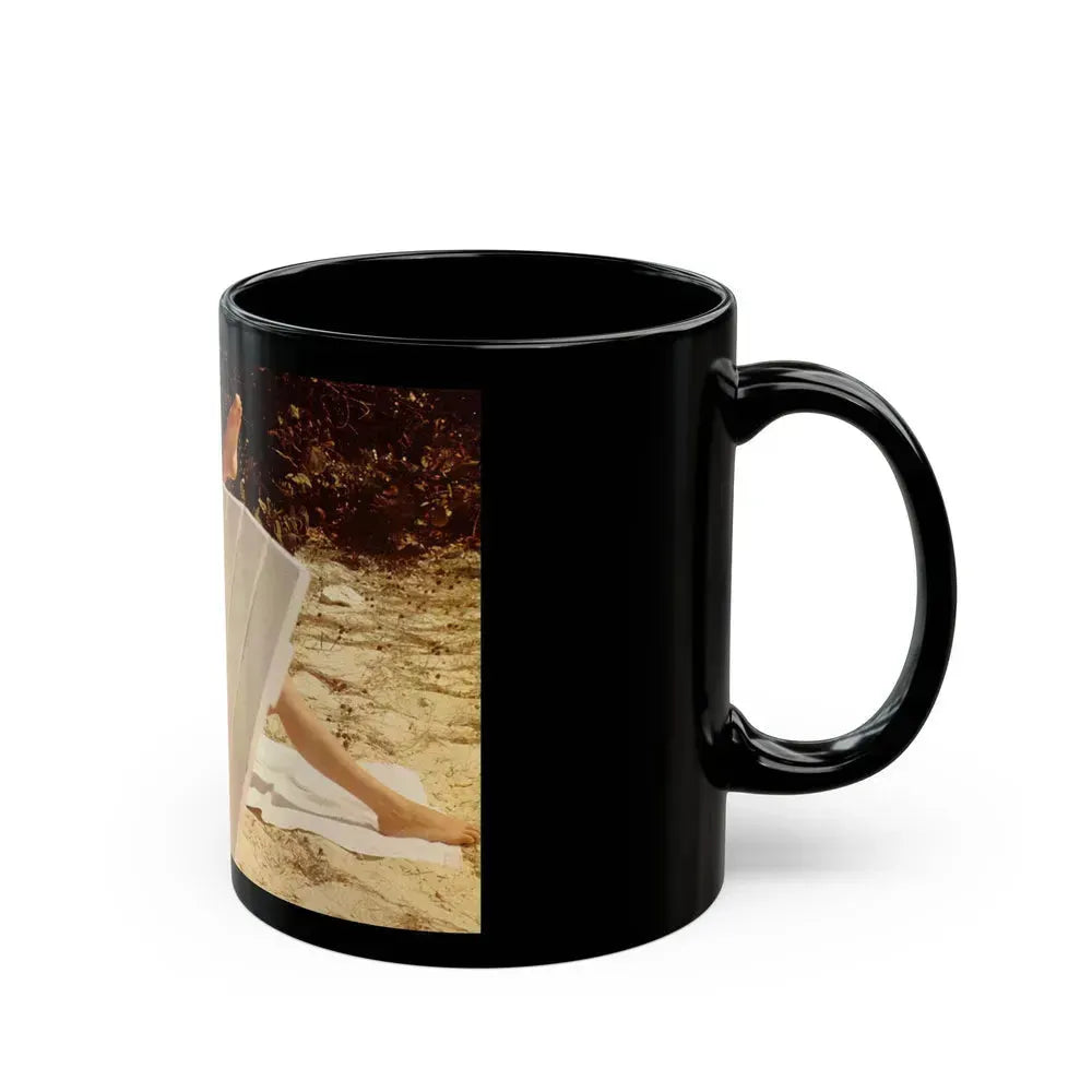 Eve Meyer #41 (Vintage Female Icon) Black Coffee Mug - Go Mug Yourself