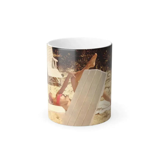 Eve Meyer #41 (Vintage Female Icon) Color Changing Coffee Mug 11oz - Go Mug Yourself