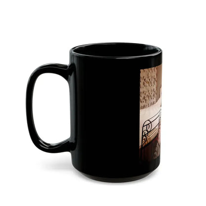 Eve Meyer #43 (Vintage Female Icon) Black Coffee Mug - Go Mug Yourself