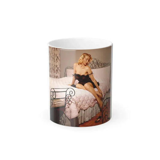 Eve Meyer #43 (Vintage Female Icon) Color Changing Coffee Mug 11oz - Go Mug Yourself