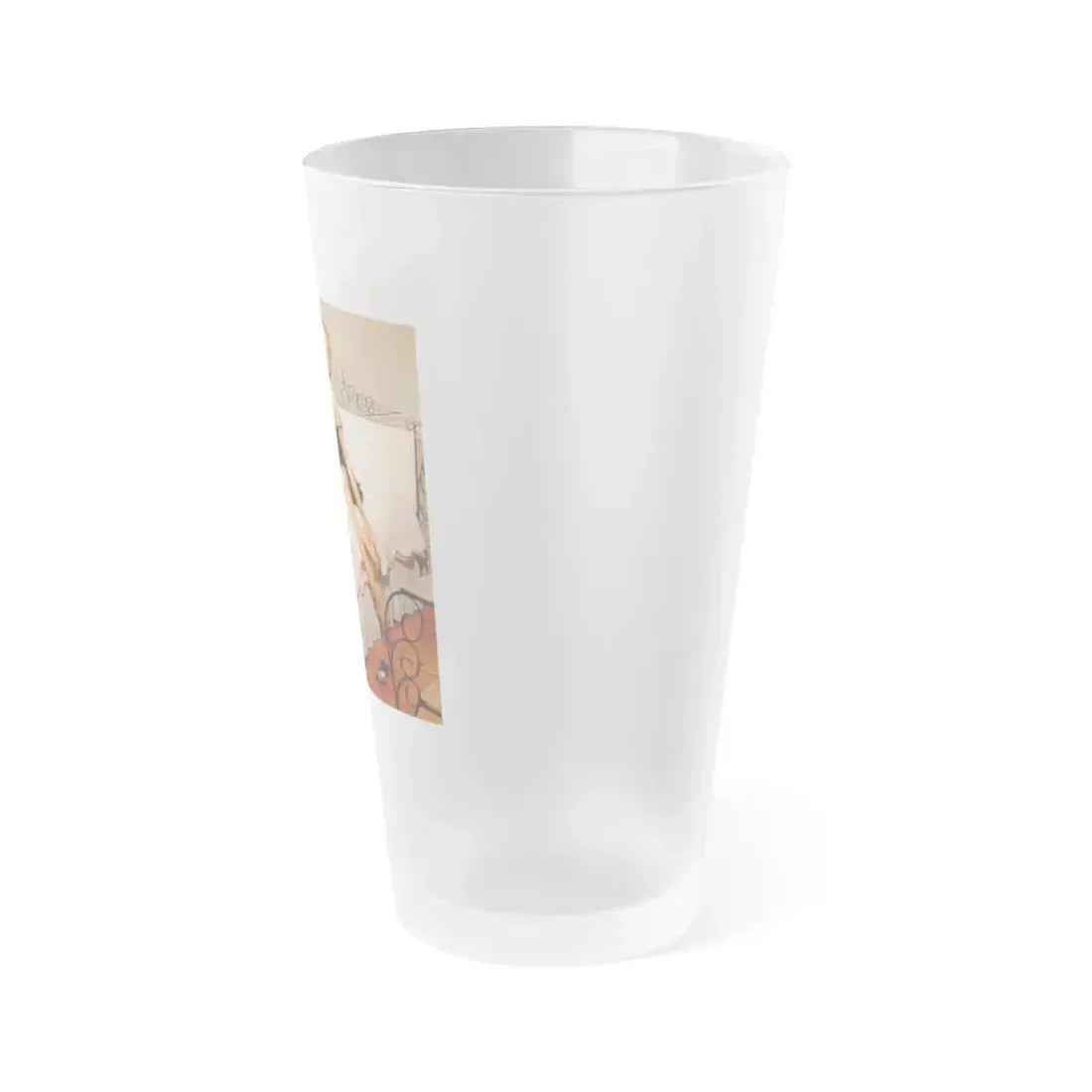 Eve Meyer #43 (Vintage Female Icon) Frosted Pint Glass 16oz - Go Mug Yourself