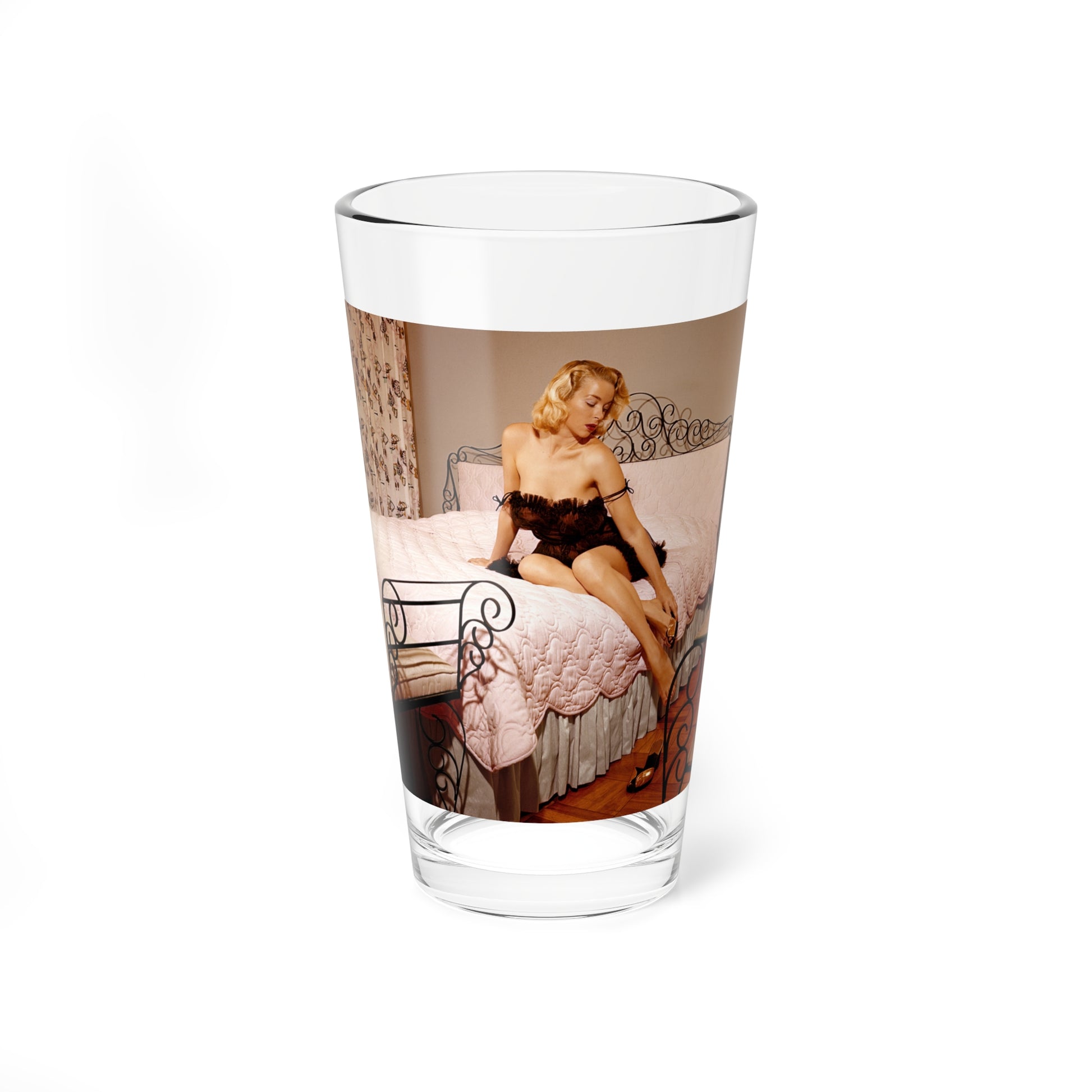 Eve Meyer #43 (Vintage Female Icon) Pint Glass 16oz-16oz-Go Mug Yourself