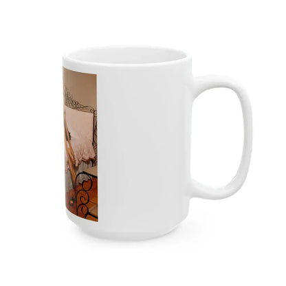 Eve Meyer #43 (Vintage Female Icon) White Coffee Mug - Go Mug Yourself