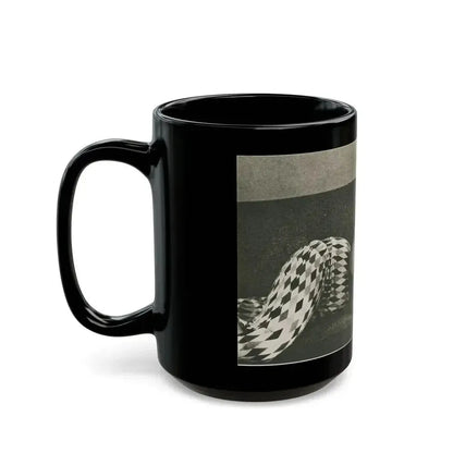 Eve Meyer #44 (Vintage Female Icon) Black Coffee Mug - Go Mug Yourself