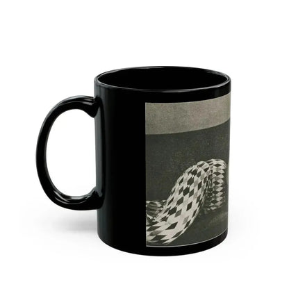 Eve Meyer #44 (Vintage Female Icon) Black Coffee Mug - Go Mug Yourself