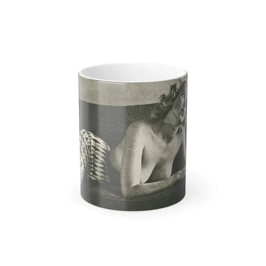 Eve Meyer #44 (Vintage Female Icon) Color Changing Coffee Mug 11oz - Go Mug Yourself