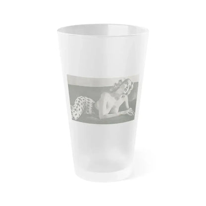 Eve Meyer #44 (Vintage Female Icon) Frosted Pint Glass 16oz 16oz Frosted - Go Mug Yourself