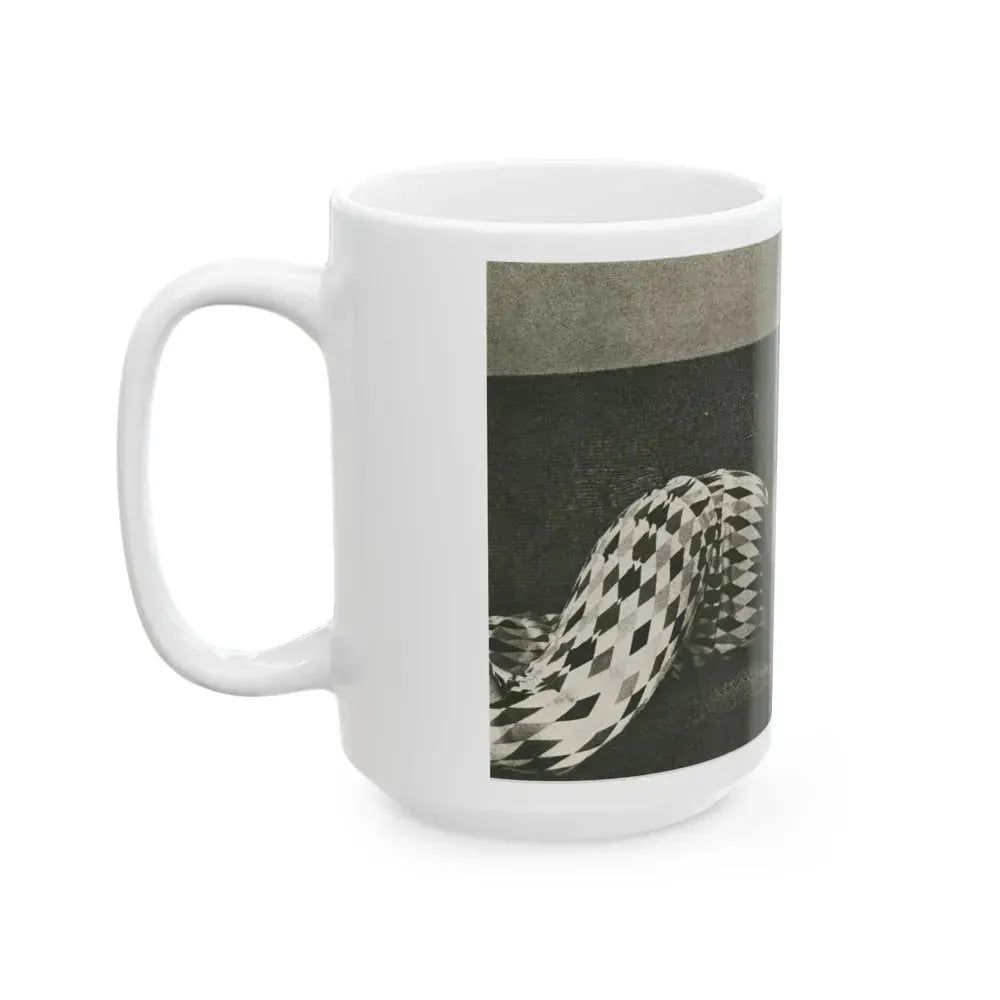 Eve Meyer #44 (Vintage Female Icon) White Coffee Mug - Go Mug Yourself