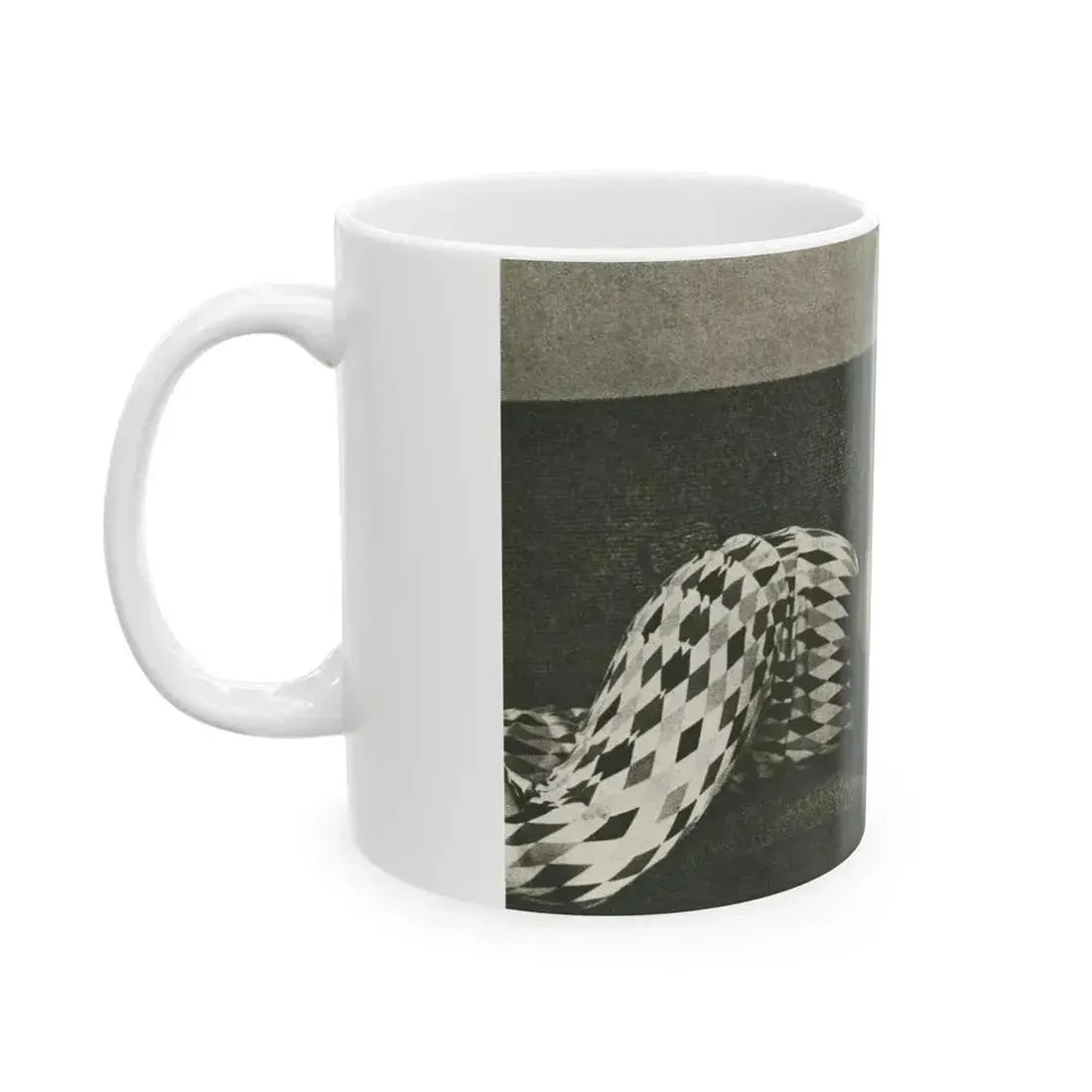 Eve Meyer #44 (Vintage Female Icon) White Coffee Mug - Go Mug Yourself