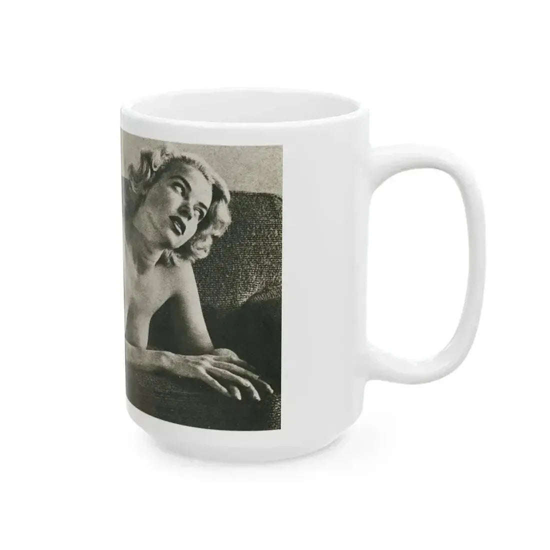Eve Meyer #44 (Vintage Female Icon) White Coffee Mug - Go Mug Yourself