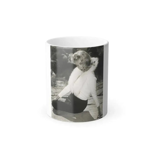 Eve Meyer #45 (Vintage Female Icon) Color Changing Coffee Mug 11oz - Go Mug Yourself