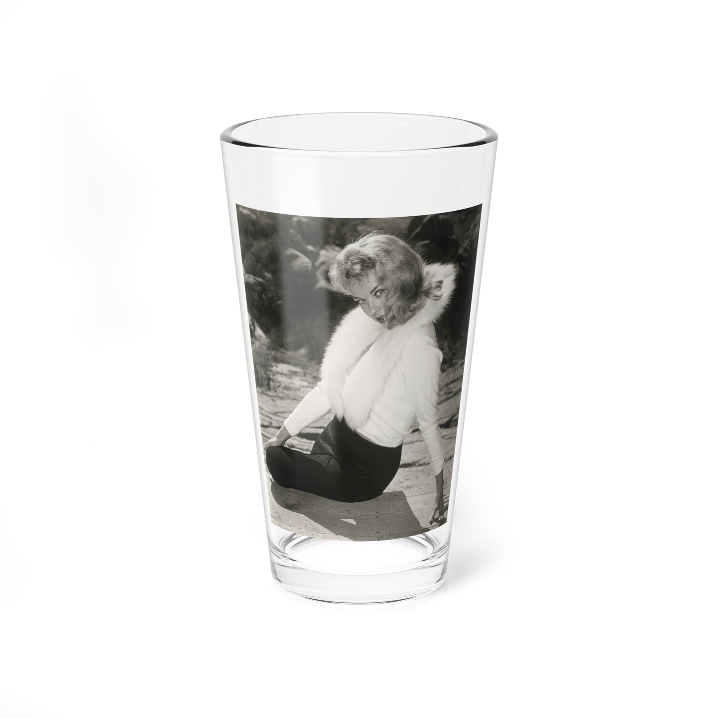 Eve Meyer #45 (Vintage Female Icon) Pint Glass 16oz-16oz-Go Mug Yourself